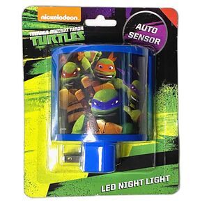 Nickelodeon Teenage Mutant Ninja Turtles TMNT LED Night Light Auto Sensor